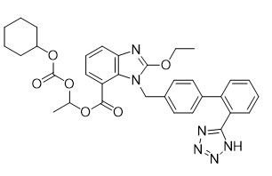 Kandesartan Sileksetil CAS 145040-37-5 Saflık %99 API'ler Ara Maddeler C33H34N6O6