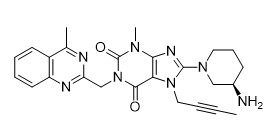 Linagliptin CAS No 668270-12-0 Beyaz Toz Saflık %99 C25H28N8O2
