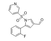 5-(2-Florofenil)-1-(3-Piridinilsulfonil)-1H-Pirol-3-Karboksaldeh CAS 81677-11-8 Sarı Toz