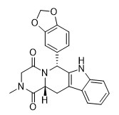 API Aracılar Cialis CAS No. 171596-29-5 Beyaz toz Saflık % 99 C22H19N3O4