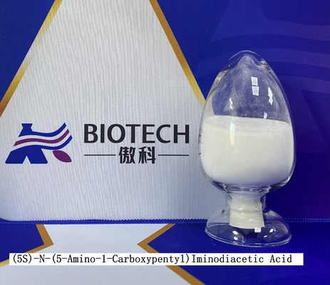 (5S)-N-(5-Amino-1-Karboksipentil)İminodiasetik Asit Beyaz Toz CAS No 113231-05-3