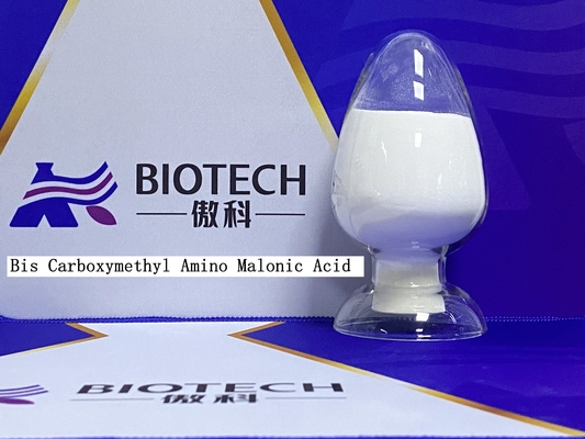 Bis Karboksimetil Amino Malonik Asit CAS 4379-32-2 C7H9NO8 Beyaz - Beyaz Katı
