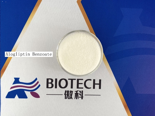 Alogliptin Benzoate CAS No 850649-62-6 Saflık %99 C25H27N5O4 Beyaz veya yarı beyaz kristal toz
