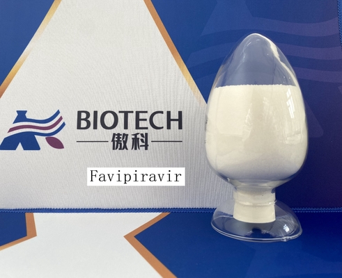 Favipiravir CAS 259793-96-9 Saflık %99 Açık Sarıdan Beyaza Benzer Kristal Toz C5H4FN3O2