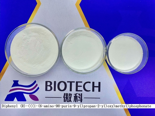 Dipenil (R) - ((((1-(6-Amino-9H-Purin-9-Yl) Propan-2-Yl) -O-Metil) Fosfonat CAS 342631-41-8 TFA saflığı için 97%