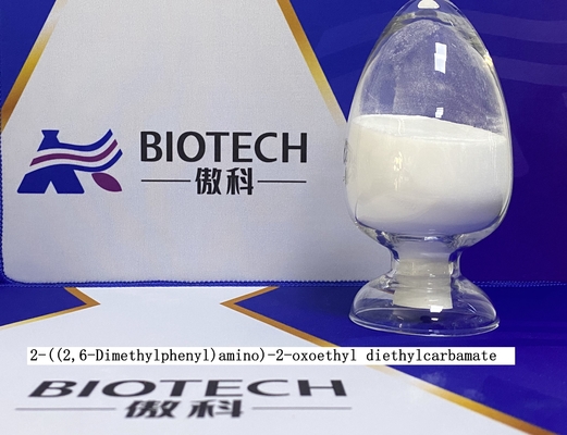 Leostesin kirliliği için 2-((2,6-dimetilfenil) amino)-2-oksoetil dietilkarbamat Beyaz toz 97% saflık