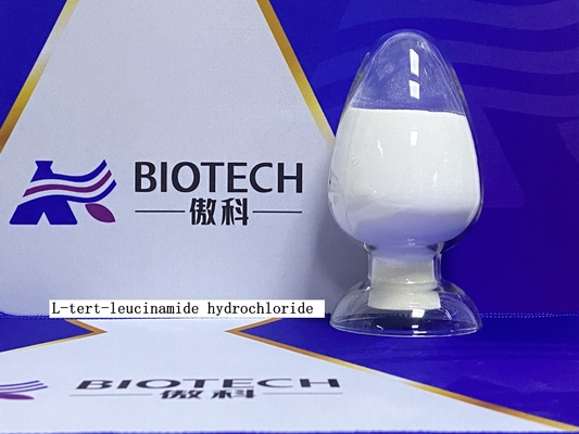 H-Tle-NH2.HCl CAS No 75158-12-2 Amino Asit Türevleri için Beyaz ila kirli beyaz toz Saflık %98