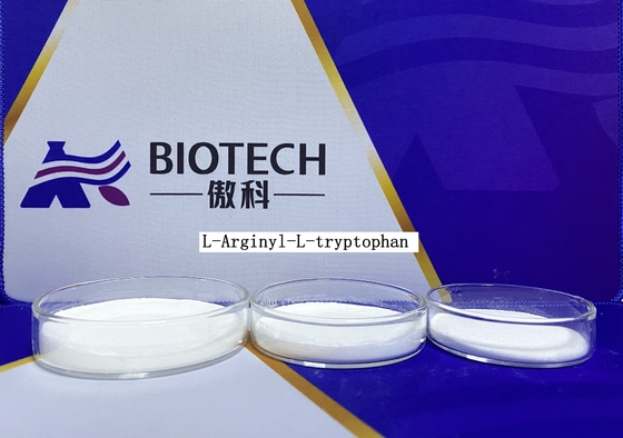 L Arginyl L Triptofan Beyaz Toz %98 H Arg Trp OH CAS No 25615-38-7 Kısa Zincirli Polipeptitler