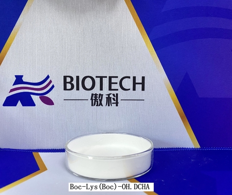 Boc-Lys(Boc)-OH.DCHA CAS No 15098-69-8 Amino Asit Türevleri için Beyaz toz Saflık %99