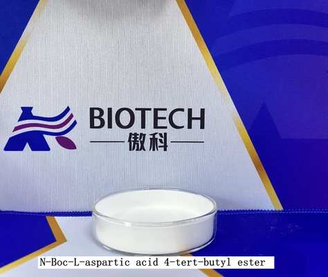 Boc-Asp(OtBu)-OH CAS No 1676-90-0 Amino Asit Türevleri için Beyaz toz Saflık %99