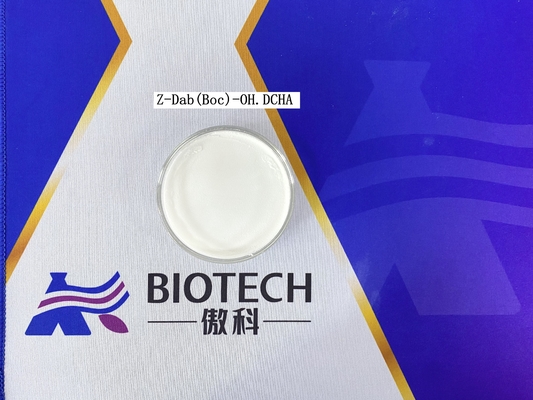 CAS No 3350-13-8 Özel Amino Asitler Z Dab Boc OH DCHA Beyaz Toz Saflık %98