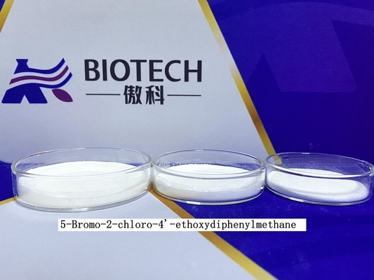 Dapaglifozin DAP Bromo CAS No 461432-23-5 Beyaz-beyaz toz 99% saflık