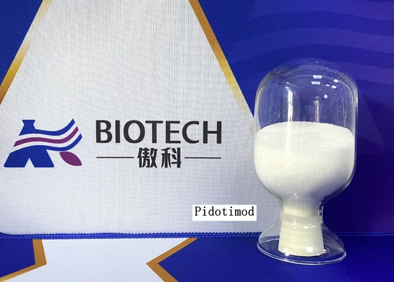 API'ler Ara Maddeler Pidotimod Beyazdan Kirli Beyaza Kristal Toz CAS 121808-62-6 Saflık %98