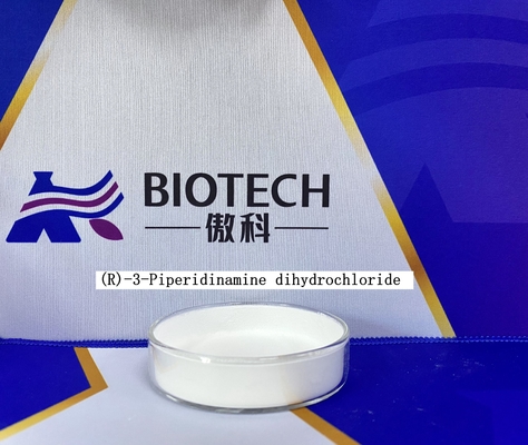 API'ler Ara Maddeleri (R)-3-Piperidinamin dihidroklorür CAS No. 334618-23-4 Beyaz toz Saflık %98 C5H14Cl2N2
