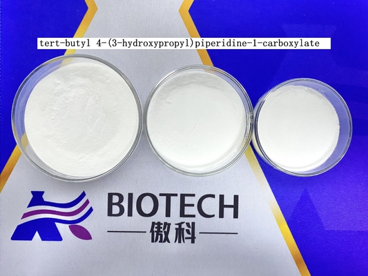 Heterosiklik bileşik Tert-Butyl 4- ((3-Hydroxypropyl)-1-Karboksilat 97% CAS 156185-63-6