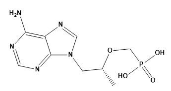 API'ler Ara Maddeler Tenofovir CAS No. 147127-20-6 Beyaz kristal katı saflık %98