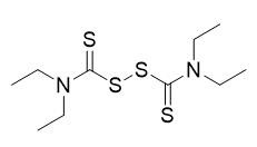 Metal Şelat Kromatografisi Tetraetiltiuram Disülfid CAS No. 97-77-8 C10H20N2S4 Saflık %95