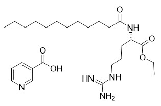 Kozmetik Sağlıklı Gıda Katkı maddeleri N Alfa Lauroyl L Arginine Ethyl Ester 3 Picolinate