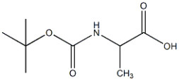 Yüksek saflık N- Tert-Butoxycarbonyl -L-Alanine CAS 15761-38-3 Beyaz toz MF C8H15NO4 EINECS No. 239-847-8