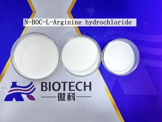 N-BOC-L-Arginine Hidroklorür CAS 35897-34-8 Beyaz toz Saflık % 98 Erime Noktası 109°C Saklama Şartları Kuruda Kapalı