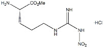 98% Saflık Beyaz Toz H-Arg NO2 -OMe·HCl CAS.51298-62-5 Amino asit türevleri C7H16ClN5O4 Erime Noktası 157-161 °C