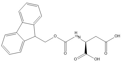 Saflık %98 Amino Asit Türevleri CAS No. 287484-33-7 Fmoc-Asp-OH--15N
