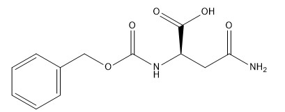 Saflık %98 Amino Asit Türevleri CAS No. 4474-86-6 N-Cbz-D-Asparagin C12H14N2O5