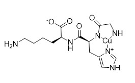 Kozmetik katkı maddeleri GHK-Cu CAS No. 89030-95-5 Mavi toz