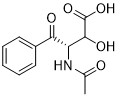 Threo-2-hidroksi-3-asetilamino-4-okso-4-fenilbutanoik asit,87081-54-7