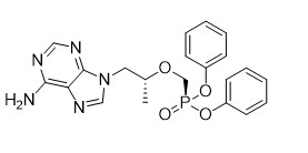 Dipenil (R) - ((((1-(6-Amino-9H-Purin-9-Yl) Propan-2-Yl) -O-Metil) Fosfonat CAS 342631-41-8 TFA saflığı için 97%