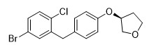(3S)-3-[4-[(5-Bromo-2-Klorofenil)Metil]Fenoksi]Tetrahidro-Furan Saflık %98 Beyaz Toz API'leri Ara Maddeleri