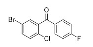 (5-Bromo-2-Klorofenil)(4-Fluorofenil)Metanon 915095-85-1 Saflık %98 Beyaz Toz