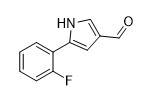5-(2-Fluorofenil)-1H-Pirol-3-Karboksaldehit CAS 881674-56-2 Kahverengi Sarı ila Kırık Beyaz Toz