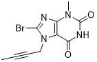 8-Bromo-7-(But-2-Ynyl)-3-Metil-1H-Purin-2,6(3H,7H)-Dion CAS No. 666816-98-4 Beyaz ila Kırık Beyaz Toz