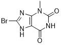 API'ler Ara Maddeleri 8-Bromo-3-metil-3,7-dihidropurin-2,6-dion CAS No. 93703-24-3 Kirli beyaz toz %99