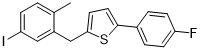 2-(4-Florofenil)-5-[(5-İyodo-2-Metilfenil)Metil]Tiyofen CAS 898566-17-1 Kristal Toz