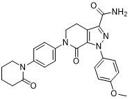Apixaban CAS No 503612-47-3 Beyaz Kristal Toz C25H25N5O4 Saflık %99 API Ara Maddeleri