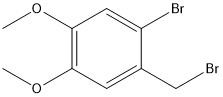 API'ler Ara Maddeleri 2-Bromo-4,5-Dimethoxybenzyl Bromide CAS No. 53207-00-4 Saflık %98
