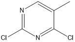 2,4-Dikloro-5-Metilpirimidin API'leri Ara Maddeler CAS 1780-31-0 Saflık %98 C5H4Cl2N2