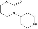 3-(Piperidin-4-Yl)-1,3-Oxazinan-2-One API Aracılar CAS 164518-99-4 Saflığı 98%