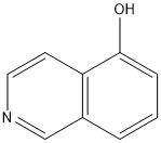 Isoquinolin-5-Ol API'leri Ara Maddeler CAS 2439-04-5 Saflık %98 Beyaz Toz C9H7NO