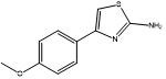 4- ((4-O-metil-fenil)-1,3-Thiazol-2-amin CAS No. 2104-04-3 Saflık% 98 Sarı Toz