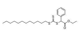 Etil 2-(((dodesiltio)karbonotiyoil)tio)-2-fenilasetat CAS No. 1079398-19-8 Saflık %95