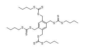 C,​C',​C'',​C''''-[1,​2,​4,​5-​Benzenetetrayltetrak​is(metilen)​] tetrakis(C-​bütil karbonotritiyoat)