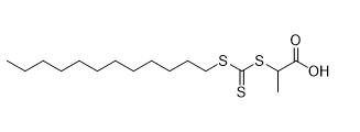 Metal Şelat Kromatografisi 2-(Dodesiltiokarbonotiyoiltio)Propanoik Asit CAS No. 558484-21-2 C16H30O2S3 %97