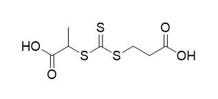 Metal Şelat Kromatografisi 3-((((1-Karboksietil)Tiyo)Karbonotiyoil)Tiyo)Propanoik Asit CAS No. 870451-09-5 C7H10O4S3