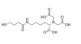 (S)-2,2'-((1-Karboksi-5-(4-Merkaptobutanamido)amil)Azanediyl)Diasetik Asit CAS No. 538328-49-3 C14H24N2O7S