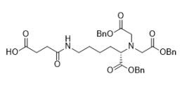 (S)-4-((6-(Benziloksi)-5-(Bis(2-(Benziloksi)-2-Oksoetil)Amino)-6-Oksoheksil)Amino)-4-Oksobutanoik Asit CAS 637331-50-1