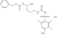 CAS 80745-09-1 Amino asit türevi Z-ARG MTR -OH CHA Beyaz toz saflığı 98% C30H45N5O7S