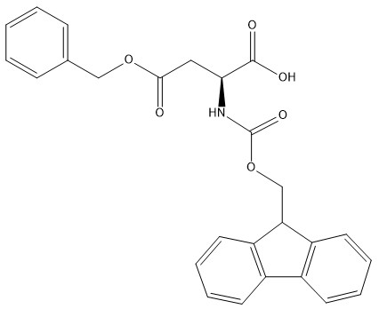 %98 Saflıkta Amino Asit Türevleri CAS 86060-84-6 Fmoc-Asp(OBzl)-OH C26H23NO6